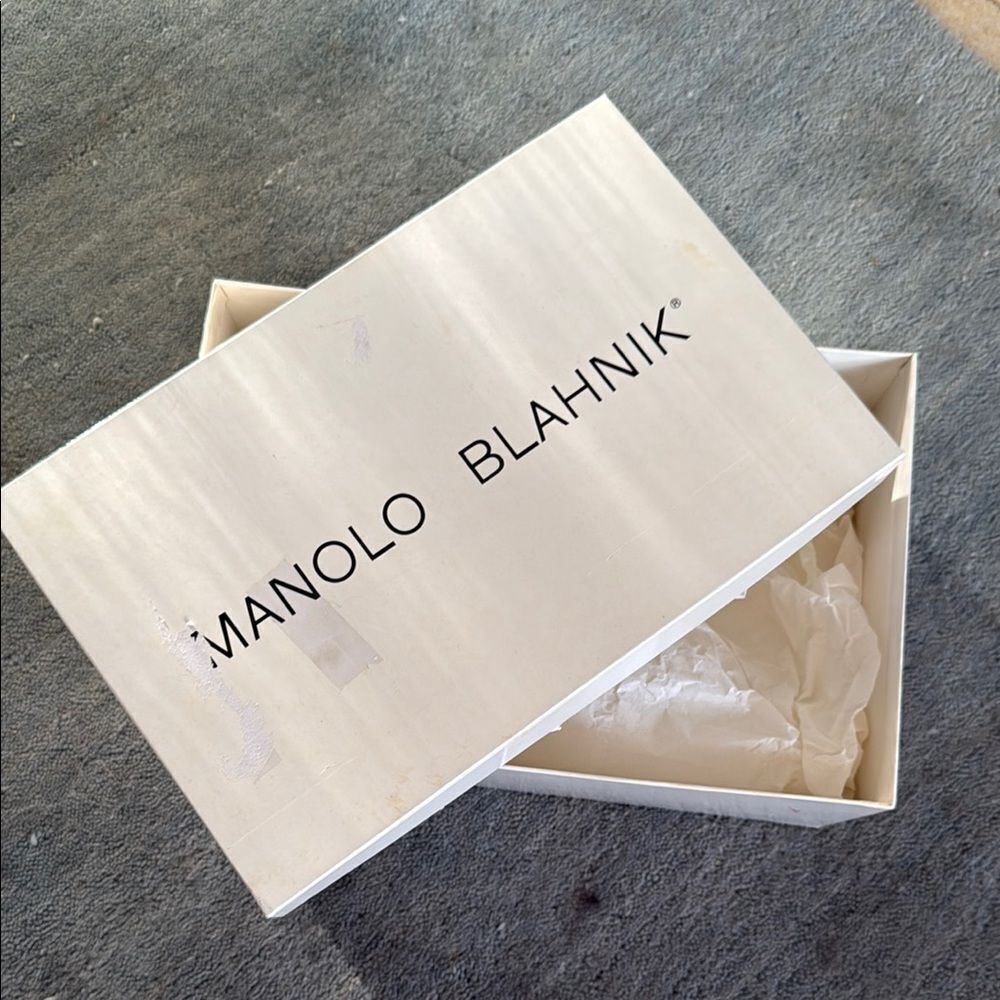Manolo Blahnik Shoe Box